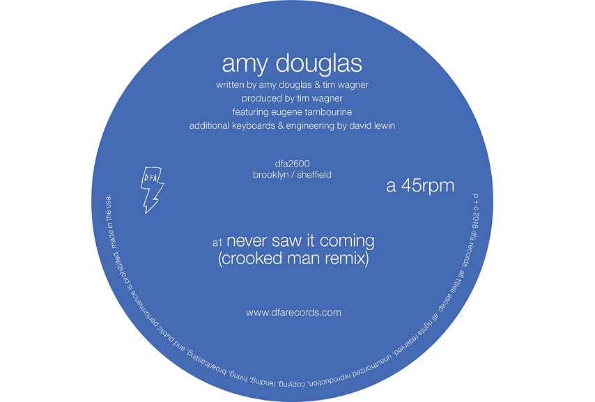 Amy Douglas: “Never Saw It Coming (Crooked Man Remix)”